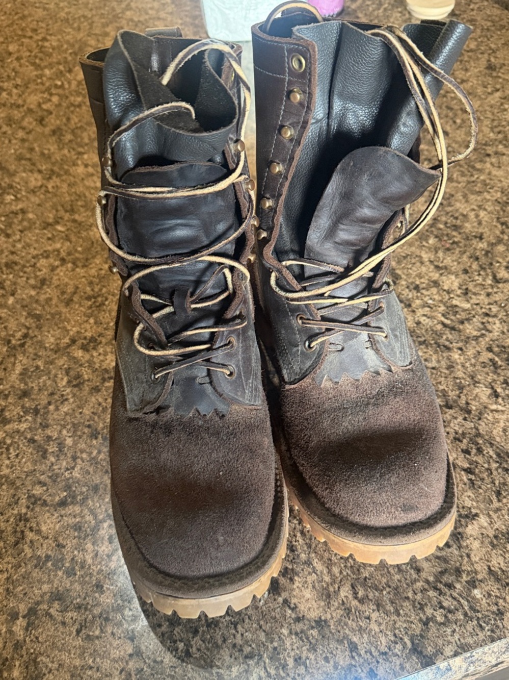 Men's JK leather Work Boots